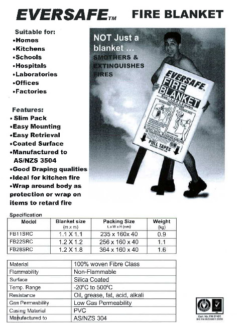 Fire Blanket small